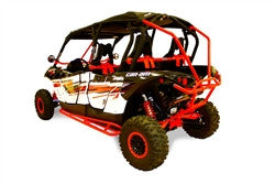 Dragonfire Maverick Max Race Pace Nerf Bars - Red