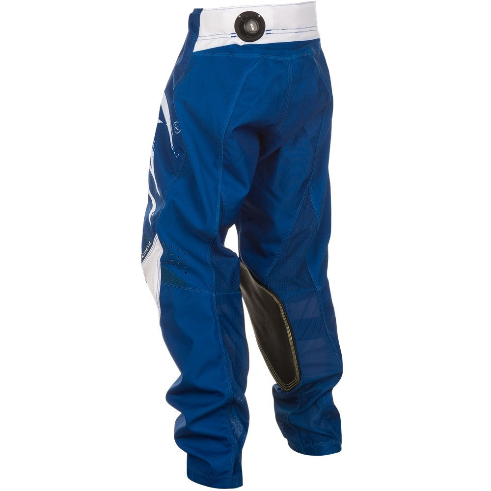 FLY Racing 2025 Youth Kinetic Stoke Jersey Pant Combo Navy/White