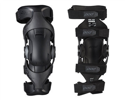 PODMX K4 2.0 Knee Braces - Graphite/Black - Pair