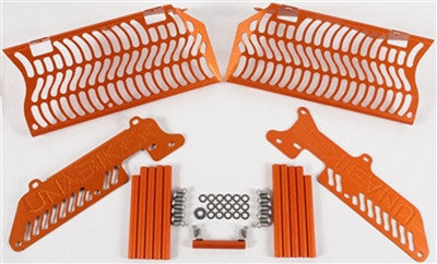 Unabiker Radiator Guards - Orange