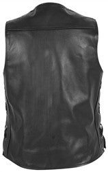 Pokerun Cutlass 2.0 Leather Vest - Black