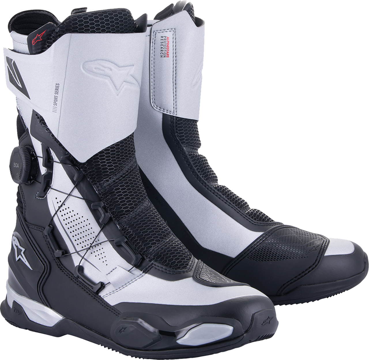 Alpinestars SP-X BOA Boots - Black/Silver