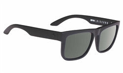 Spy Discord Sunglasses - Soft Matte Black/Happy Grey Green