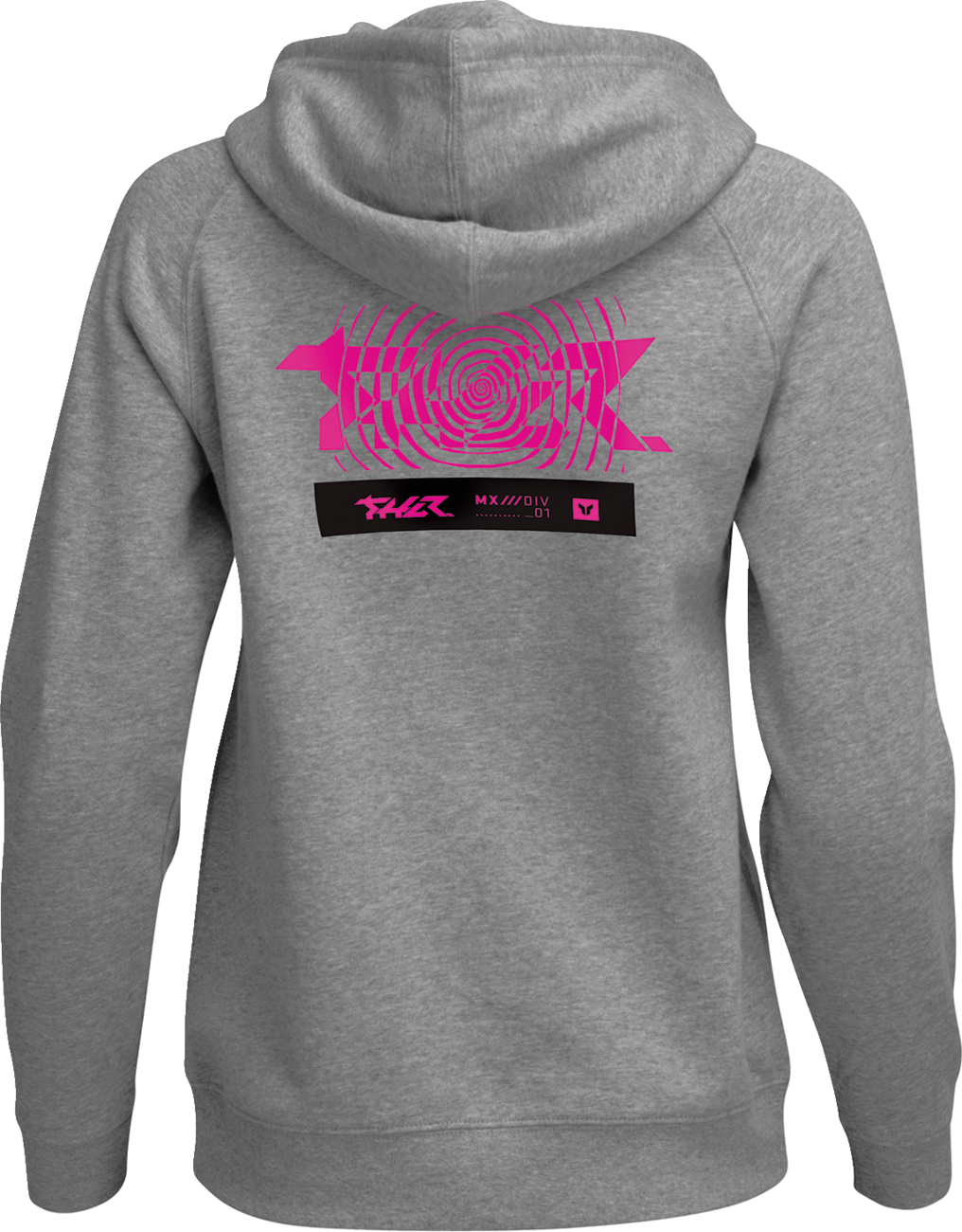 Thor Womens Mind Control Pullover Hoodie Heather Gray