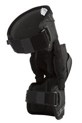 SixSixOne Youth Cyclone Wired Knee Braces - Black - Youth Medium