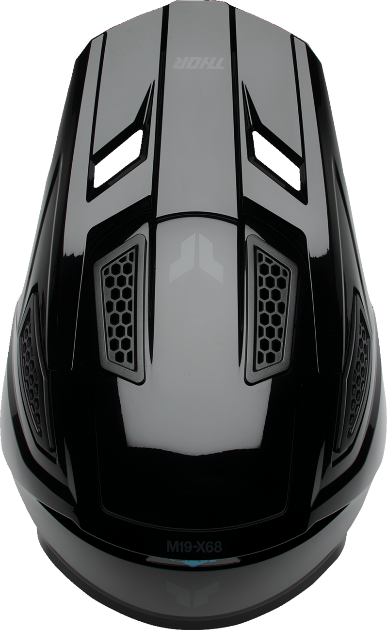 Thor Fleet Helmet Blackout Gloss Black
