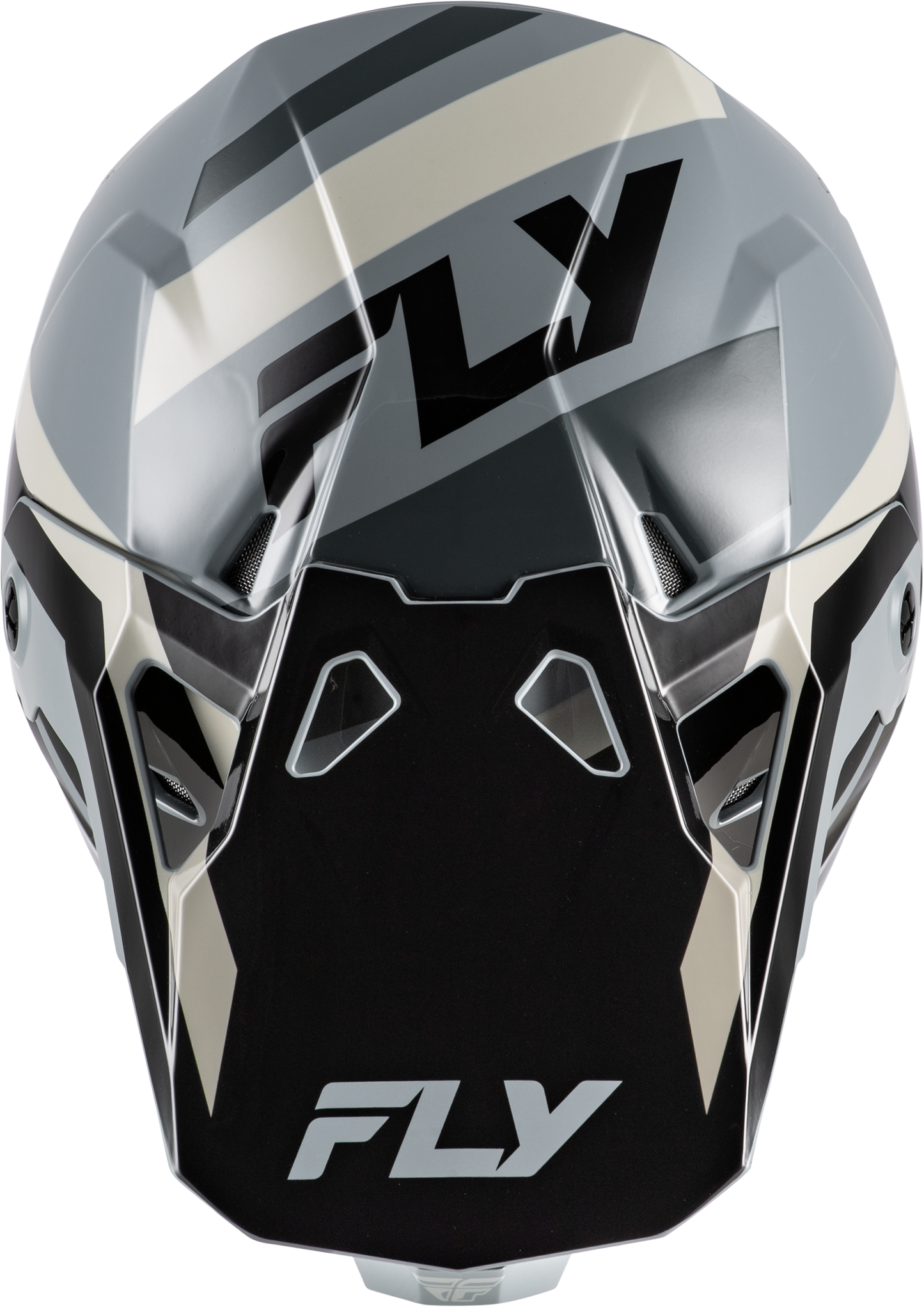 FLY Racing 2026 Formula CP Seal Helmet Black/Grey/Light Grey