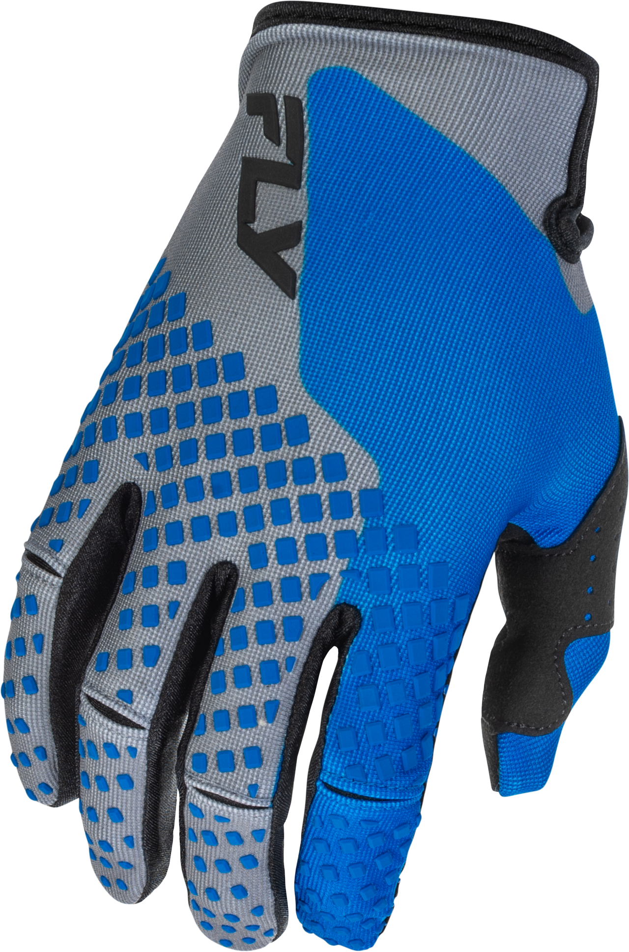 FLY Racing 2026 Kinetic Gloves Blue/Grey/Black