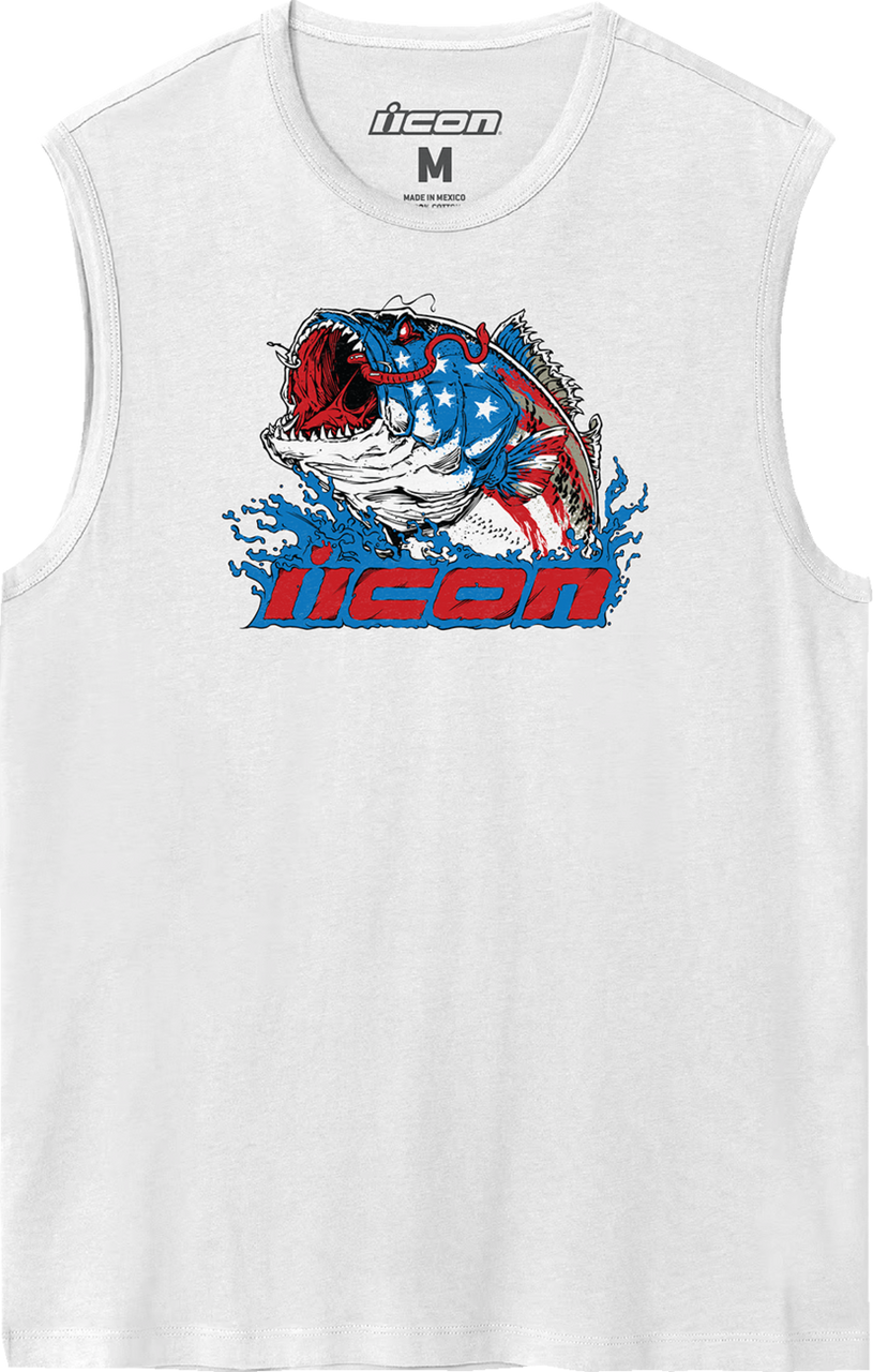ICON American Basstard Tank Top White