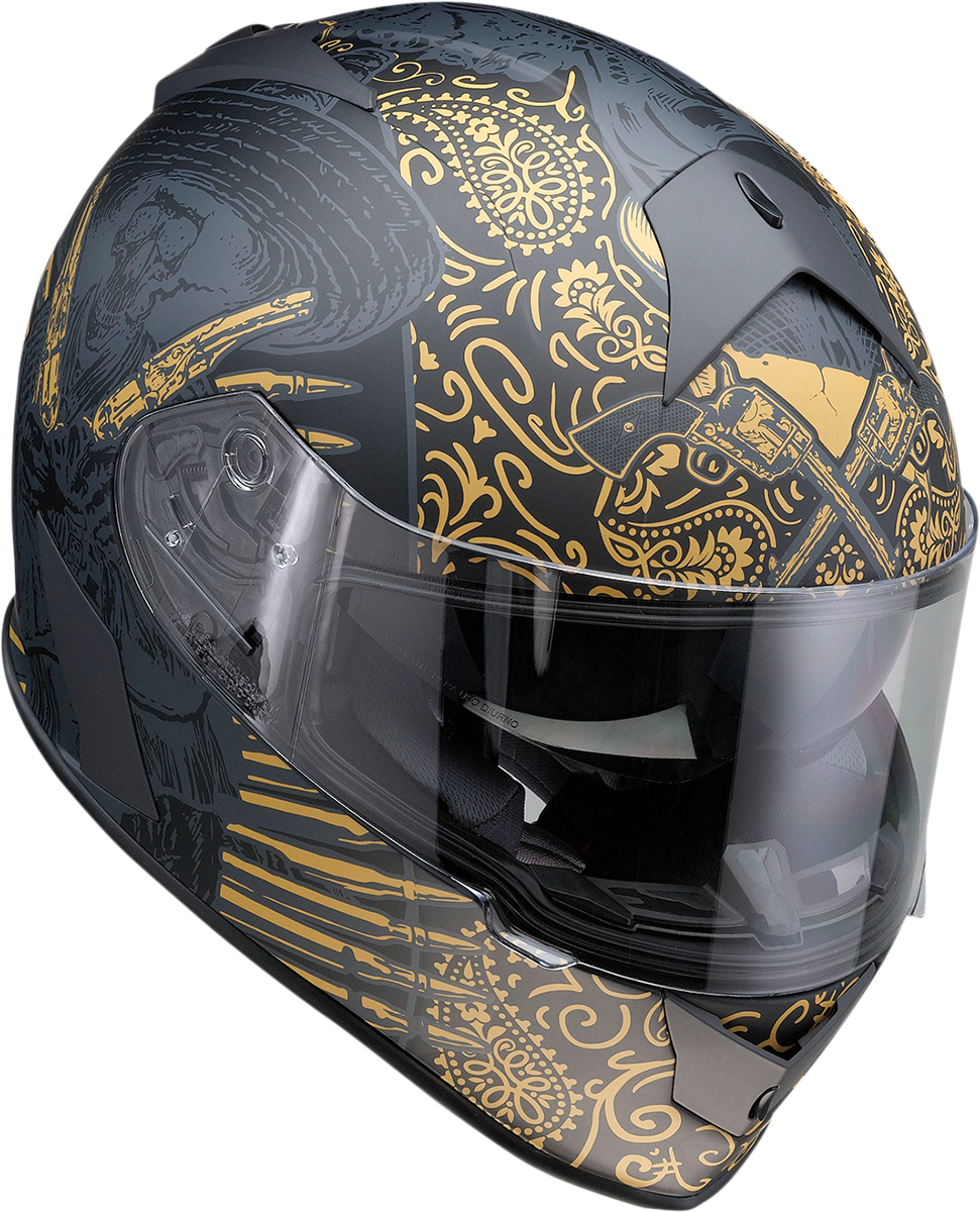 Z1R Warrant Sombrero Full Face Helmet Black/Gold