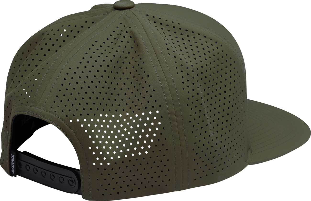 Thor Badge Hat Olive