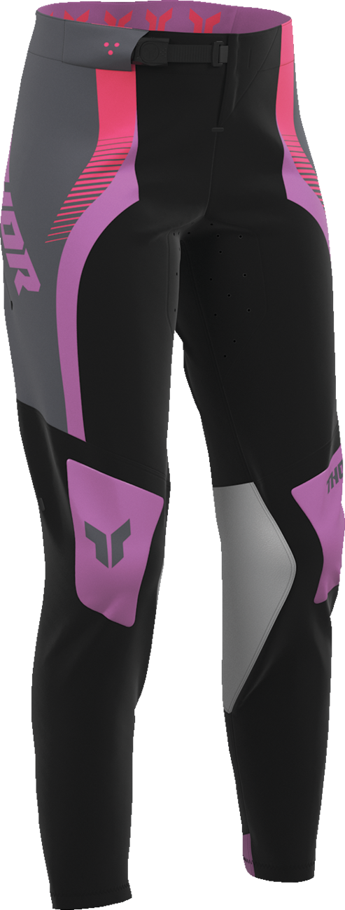 Thor 2026 Womens Sportmode Velocity Black/Orchid Jersey Pant Combo