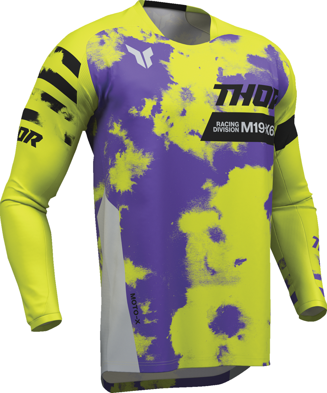 Thor 2026 Youth Launchmode Bleach Gray/Acid Jersey Pant Combo