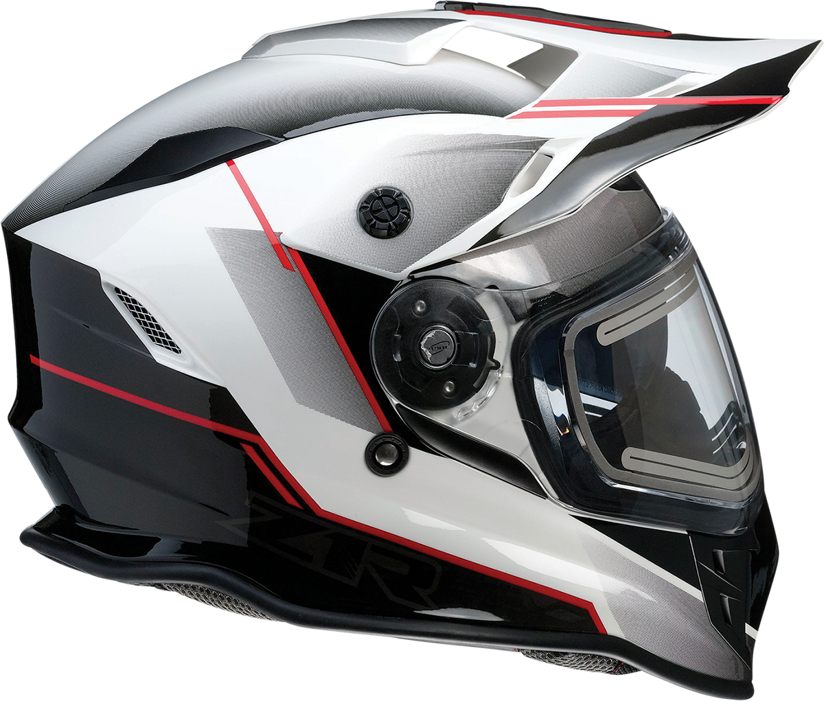 Z1R Range Bladestorm Snow Electric Helmet Black/Red/White