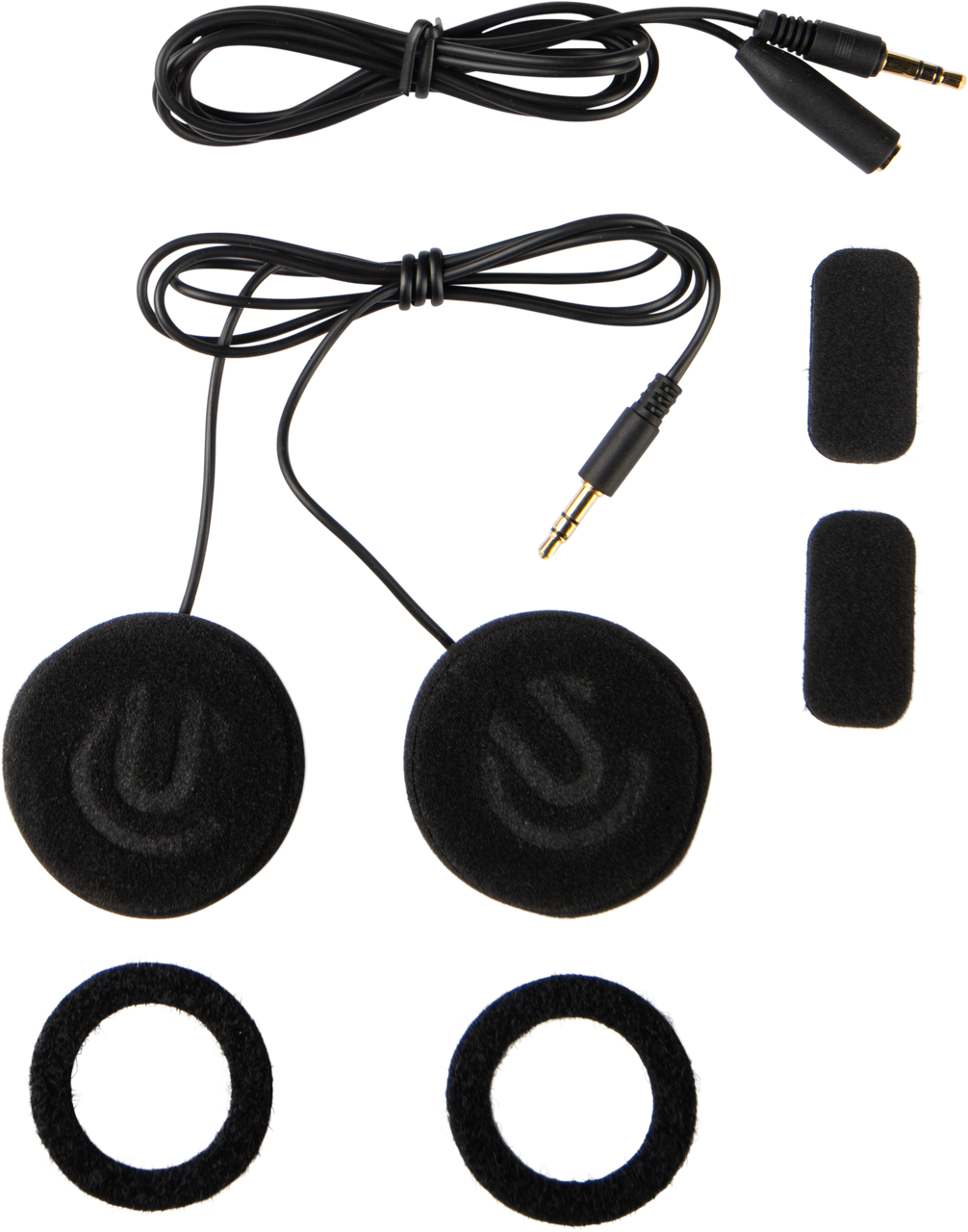 UCLEAR HDX Helmet Speakers 47mm Diameter 3.5mm Jack