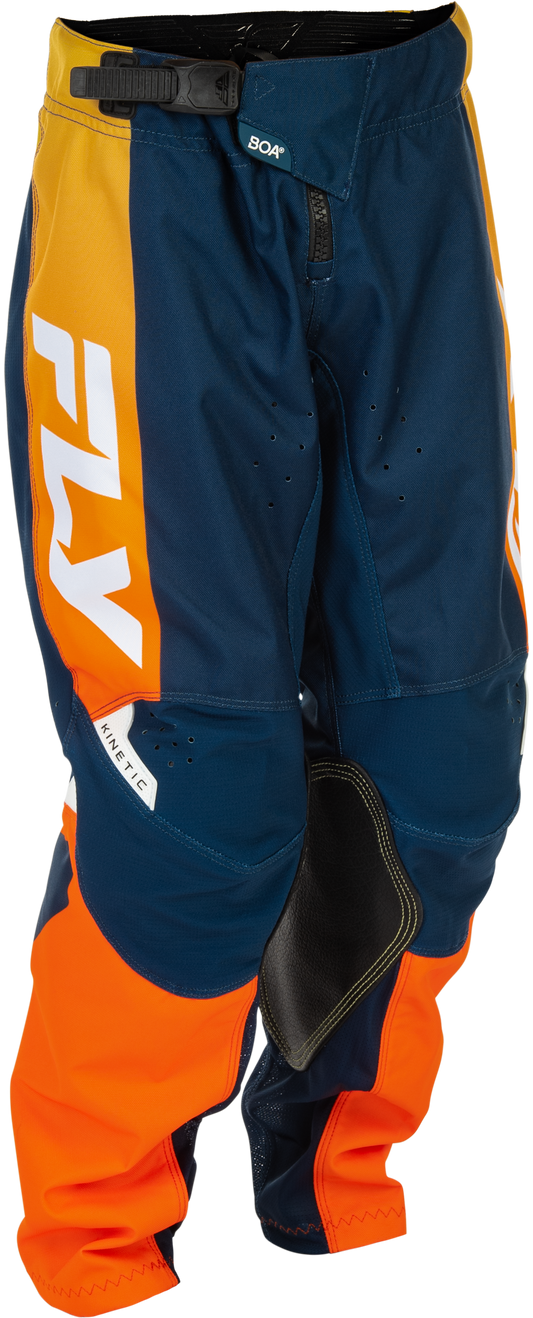 FLY Racing 2026 Youth Kinetic Pant Navy/Orange