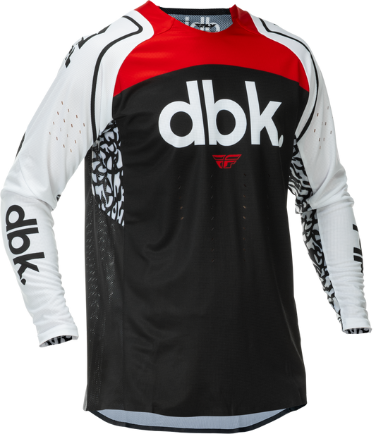 FLY Racing 2026 Evolution DST DBK Jersey Black/White/Red