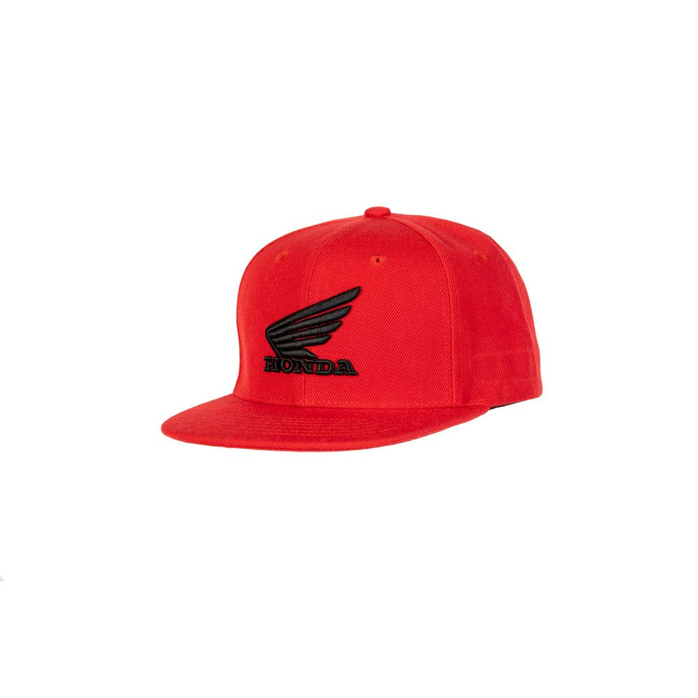 D'COR Honda Wing II Snapback Hat - Red