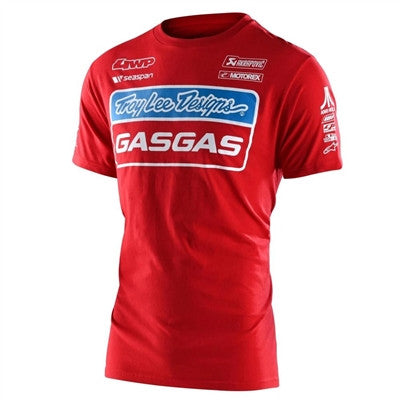 Troy Lee Designs 2021 TLD GasGas Team Short Sleeve Tee - Red