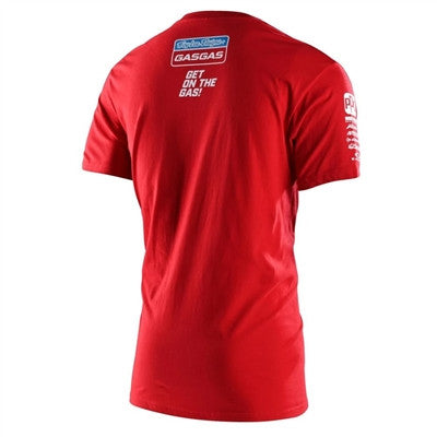 Troy Lee Designs 2021 TLD GasGas Team Short Sleeve Tee - Red