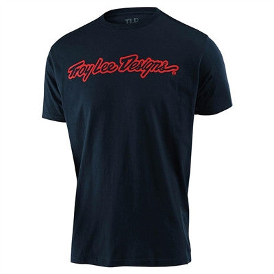 Troy Lee Designs Signature Tee - Navy