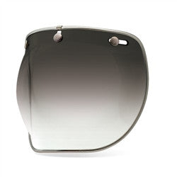 Bell 3-Snap Bubble Deluxe Shield - Smoke Gradient