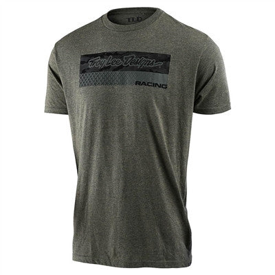 Troy Lee Designs Racing Block Fade Tee - Sage/Black