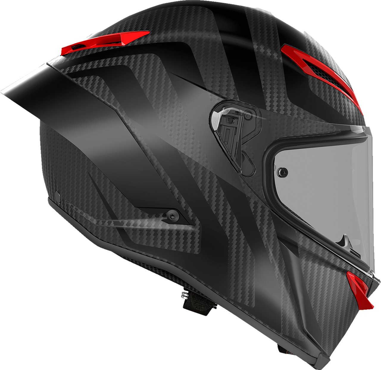 AGV Pista GP RR Full Face Helmet Intrepido Matte Carbon/Black/Red