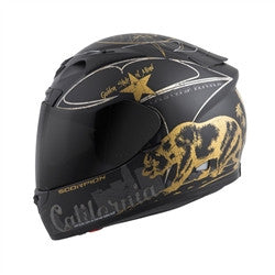 Scorpion 2017 EXO-R710 Golden State Full Face Helmet - Black/Gold
