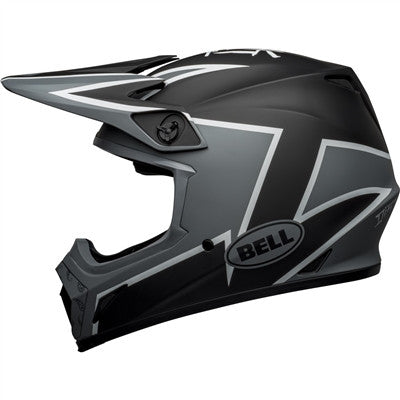 Bell Limited Edition MX-9 MIPS Twitch Offroad Helmet - Matte Black/Grey/White