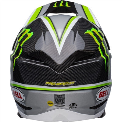 Bell Moto-10 Spherical Pro Circuit Replica 22 Offroad Helmet - Black/Green