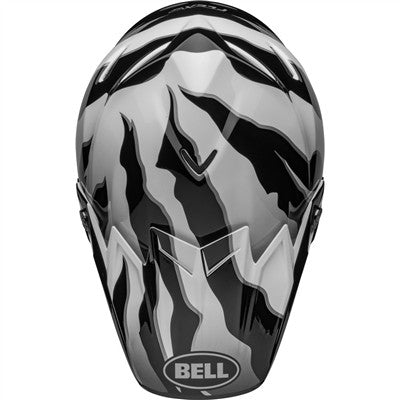 Bell Moto-9S Flex Claw Offroad Helmet - Black/White