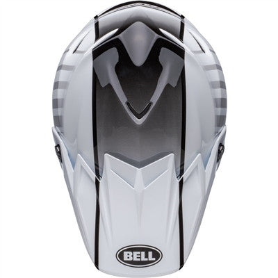 Bell Moto-9S Flex Sprint Offroad Helmet - Matte/Gloss White/Red