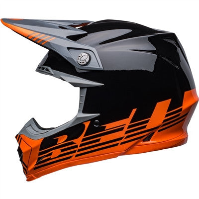 Bell Moto-9 MIPS Louver Offroad Helmet - Black/Orange