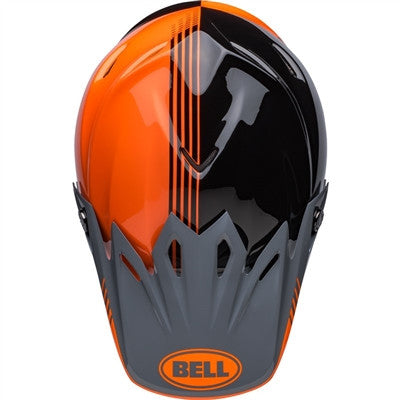 Bell Moto-9 MIPS Louver Offroad Helmet - Black/Orange