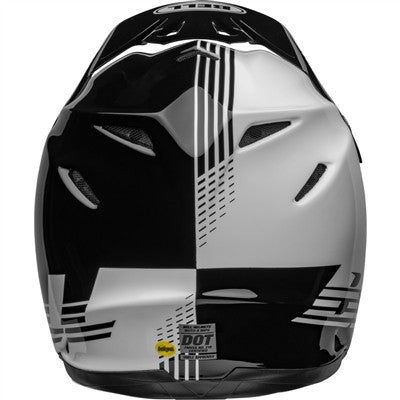 Bell Moto-9 MIPS Louver Offroad Helmet - Black/White