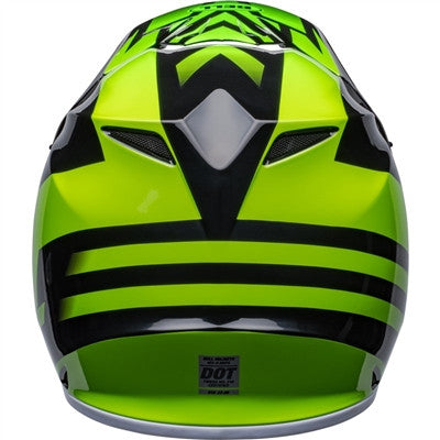 Bell MX-9 MIPS Disrupt Offroad Helmet - Black/Green