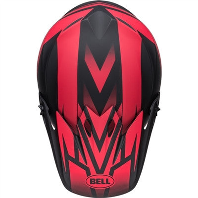 Bell MX-9 MIPS Disrupt Offroad Helmet - Matte Black/Red
