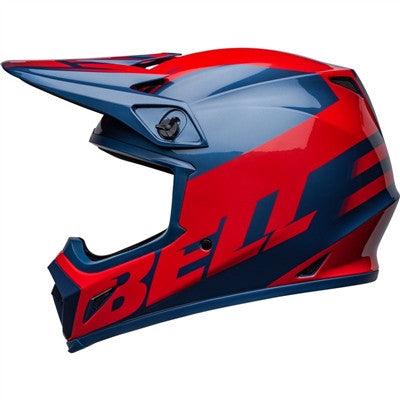 Bell MX-9 MIPS Disrupt Offroad Helmet - True Blue/Red