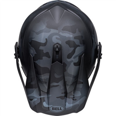 Bell MX-9 ADV MIPS Stealth Offroad Helmet - Mat Camo Black/Hi Viz