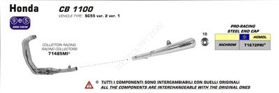 Arrow Pro-Racing Full System Exhaust - Honda CB 1100