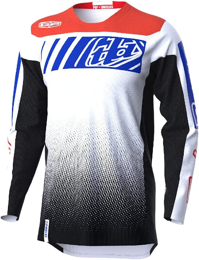 Troy Lee Designs 2023 GP Jersey Pant Combo Icon Black/Blue