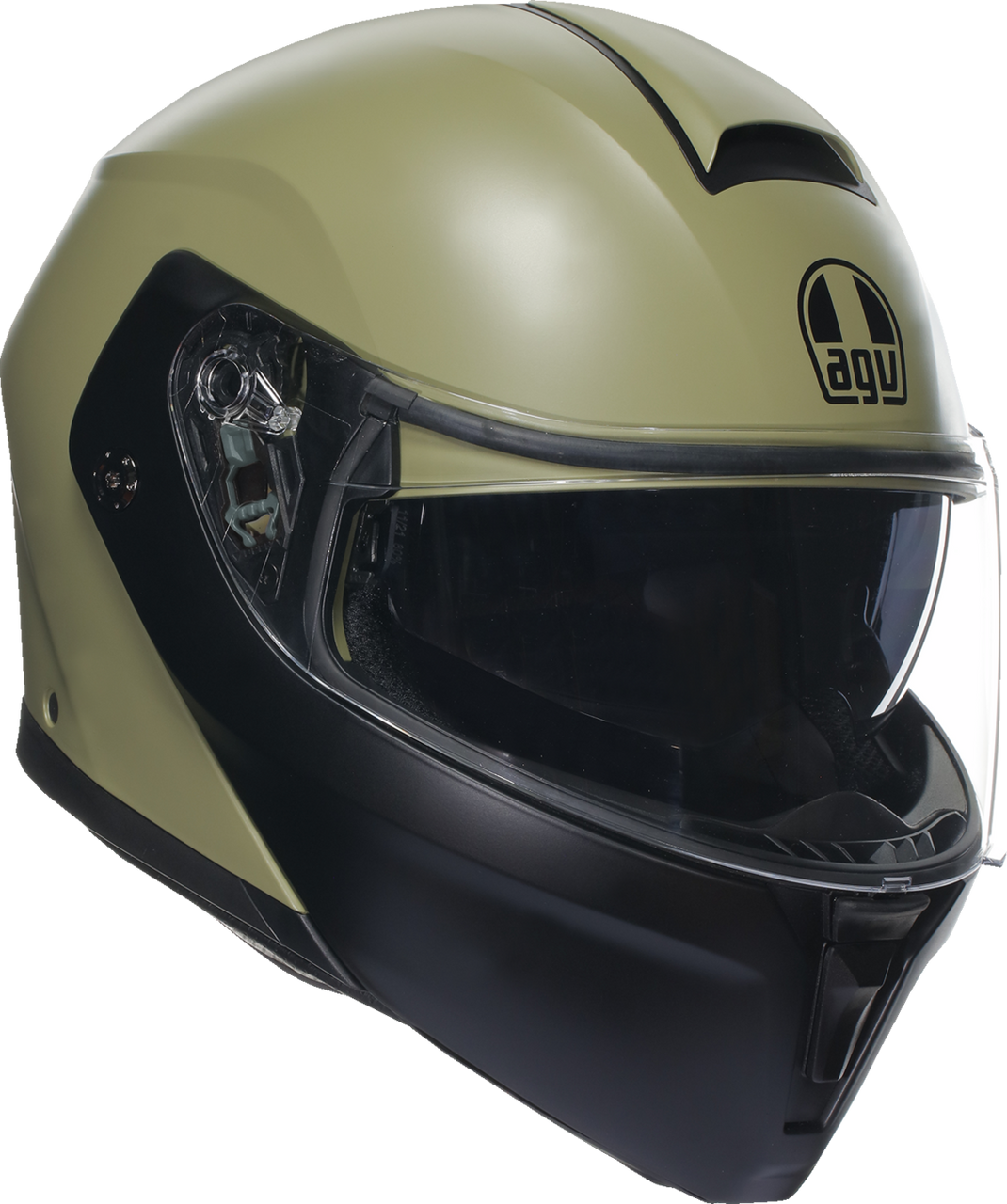 AGV Streetmodular Modular Helmet Mono Matte Pastello Green/Black