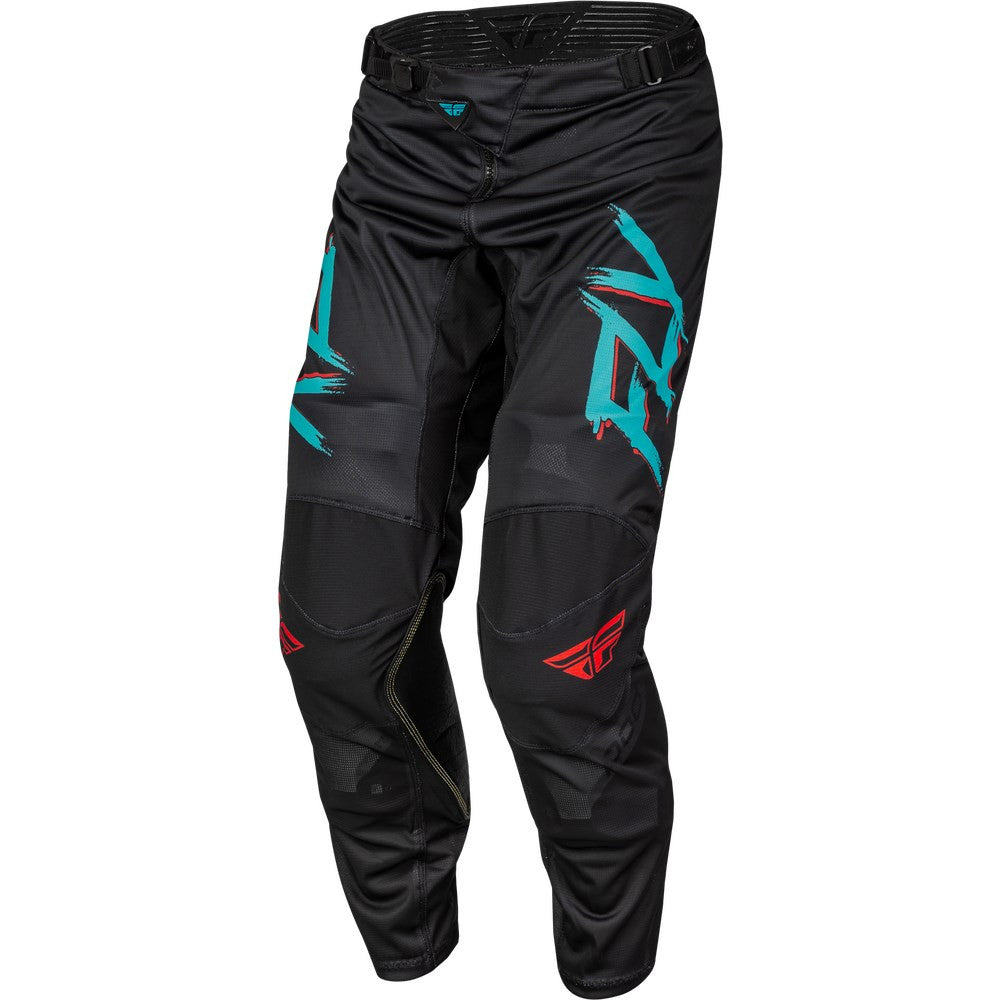 FLY Racing 2024 Kinetic Mesh Rave Jersey Pant Combo - Red/Black/Mint