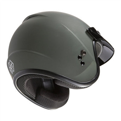 GMAX OF-2 Open-Face Helmet - Matte Green