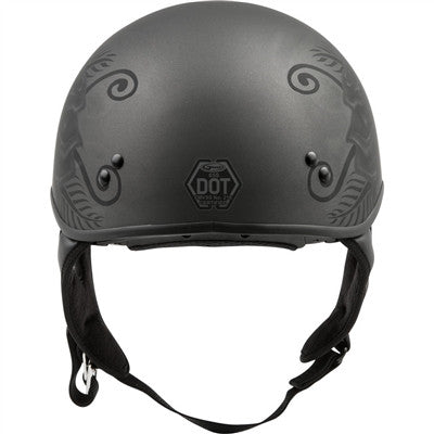 GMAX 2019 GM-65 Devotion Half Helmet - Matte Black/Silver