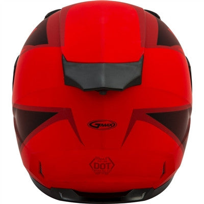 GMAX 2019 FF-49 Deflect Full Face Helmet - Matte Red/Black