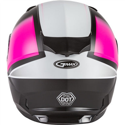 GMAX FF-49S Full-Face Hail Snow Helmet - Matte Black/Pink/White