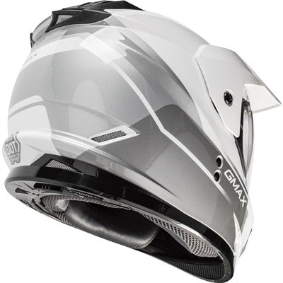 GMAX 2020 GM-11 Dual-Sport Scud Helmet - White/Grey