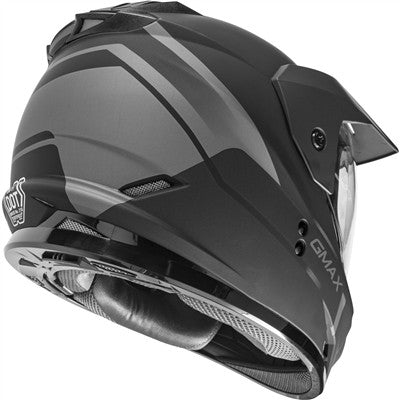 GMAX 2020 GM-11 Dual-Sport Scud Helmet - Matte Black/Grey